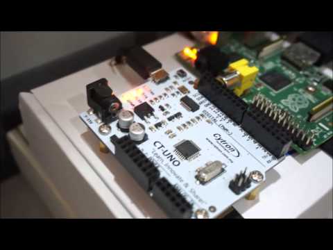 Raspberry Pi + Processing + CT UNO