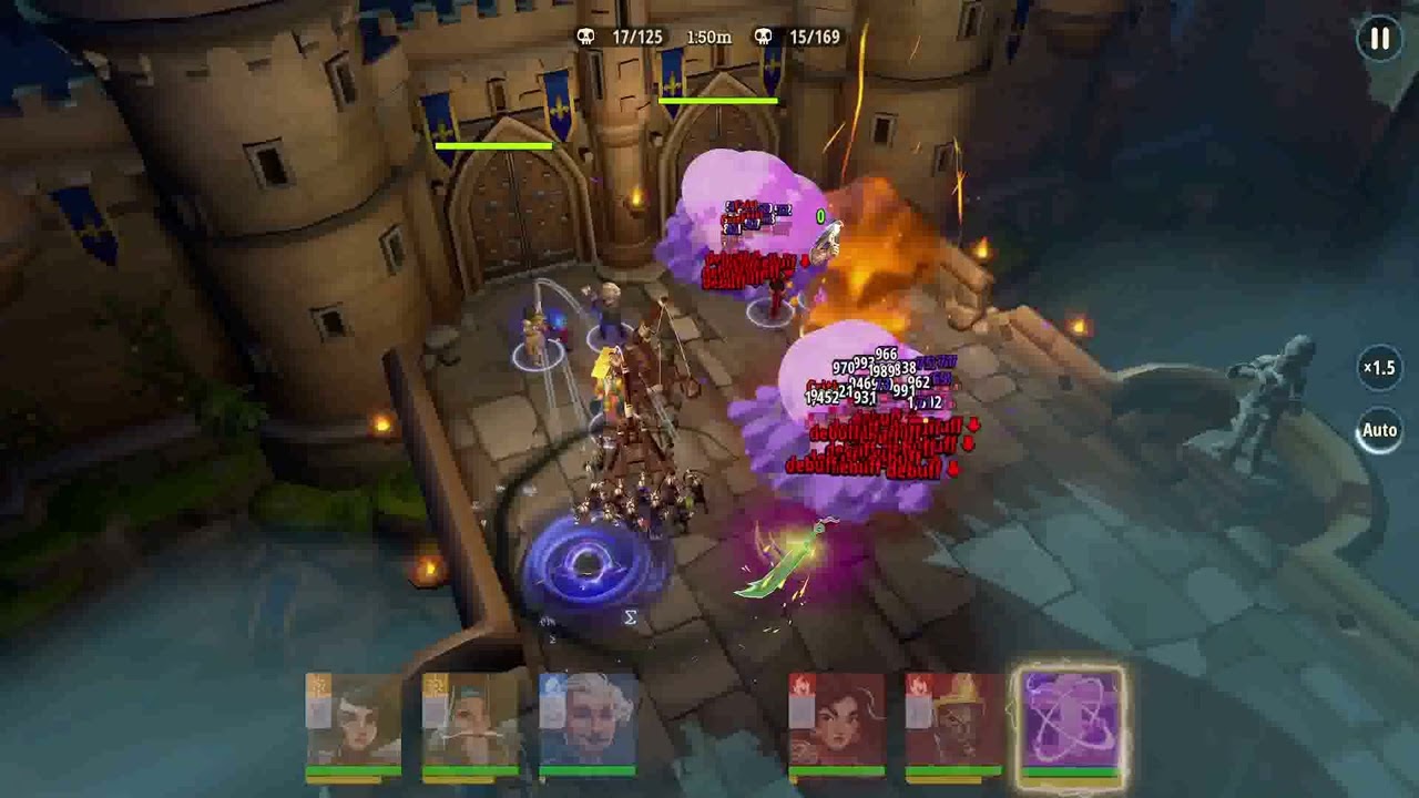 Heroes of History - Beat Siege of Orléans Lv9 with 70–90 Heroes