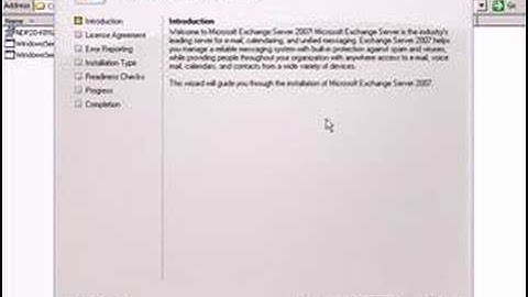 Exchange 2007: An Overview of the Setup Process