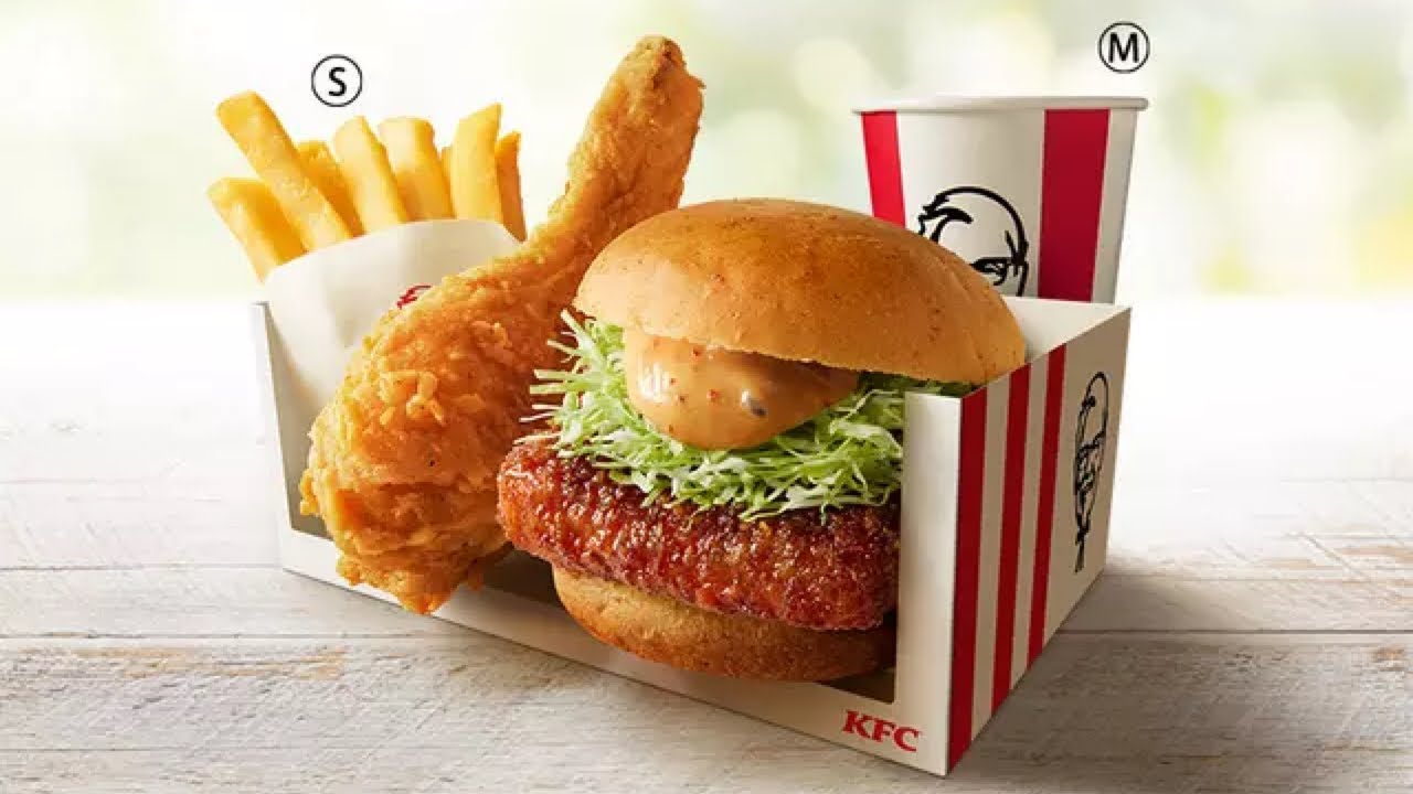 KFC】新商品「和風チキンカツバーガー本格ゆず七味よくばりセット」を