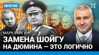 ФЕЙГИН: Замена Шойгу на Дюмина — это логично