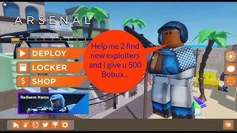 Arsenal Roblox Exploiter got caught