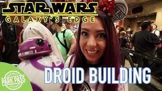 Star Wars Galaxy's Edge Droid Building Workshop