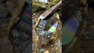 Found This in a Gold River! 😱✨ #GoldMining #Shorts#GoldMining #GoldRiver #GoldProspecting#GoldHunter