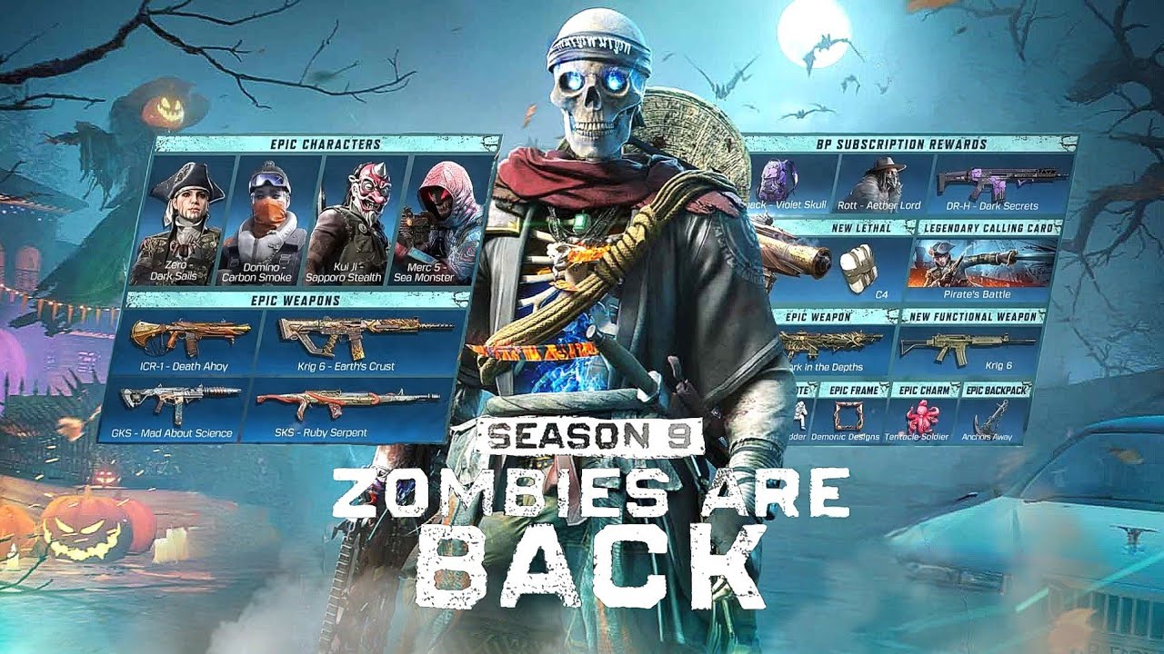 *NEW* Season 9 Leaks! New Battle Pass + Zombie Mode + New MP TPP Mode ...