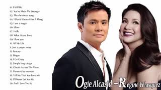 Ogie Alcasid, Regine Velasquez Nonstop Songs   Best OPM Tagalog Love Songs Playlist 2018 2