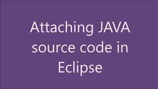 Attach Java Source Code Profile