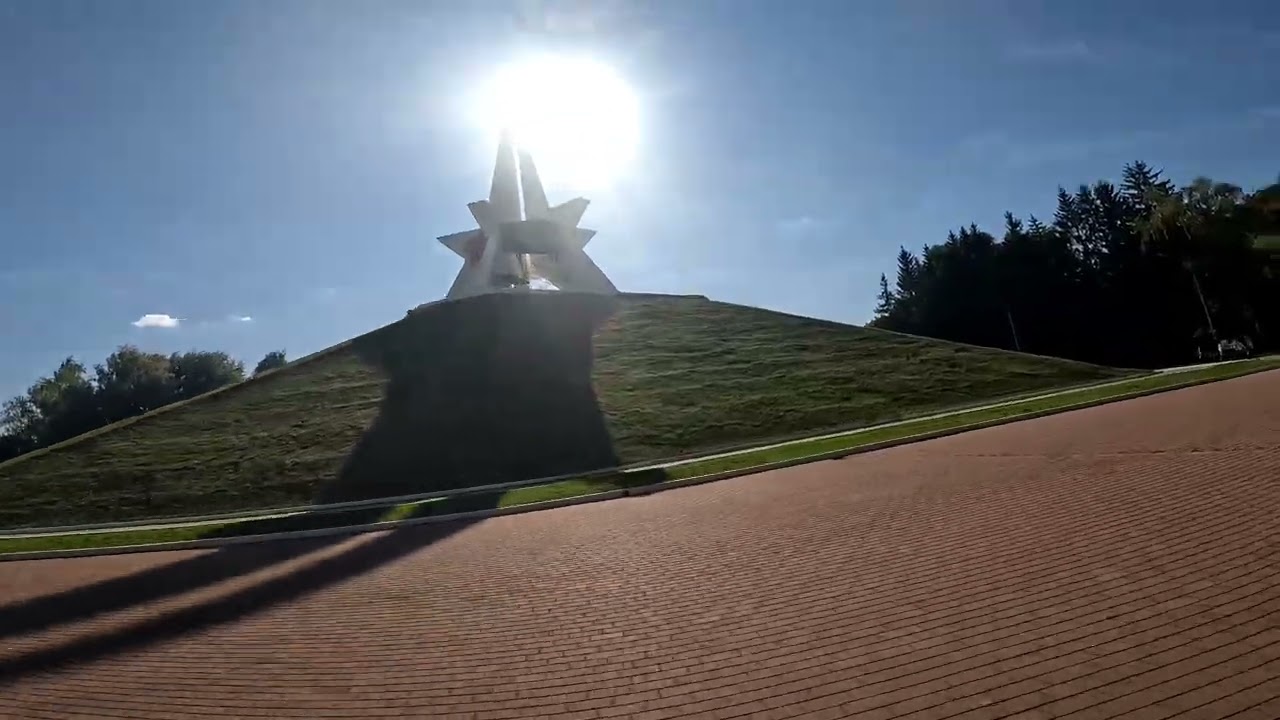 Моноколесо Ninebot Z10. Брянск, Курган Бессмертия.