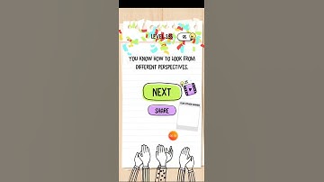 Brain Test Level 285 Adjust the side view according to the top view