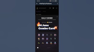 Pixelverse 24 june Combo Card. #pixelverse #pixeltapdailycombo #pixeltap