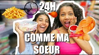 JE MANGE COMME MA SOEUR PENDANT 24H! - Ody Milani