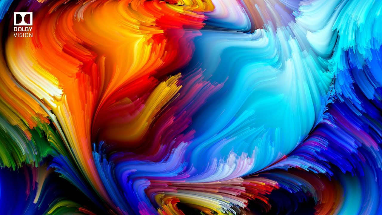 4K HDR Video: OLED Color contrast black and white - YouTube