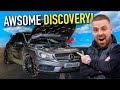 GOOD AND BAD NEWS ABOUT MY CHEAP A45 AMG!