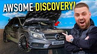 GOOD AND BAD NEWS ABOUT MY CHEAP A45 AMG!