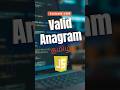 Valid Anagram JavaScript in 90 Seconds! ⚡| Tamil | LeetCode #242 #leetcode #tamil #codinginterview