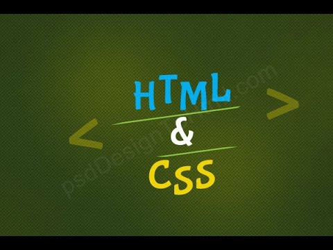 14 Html and