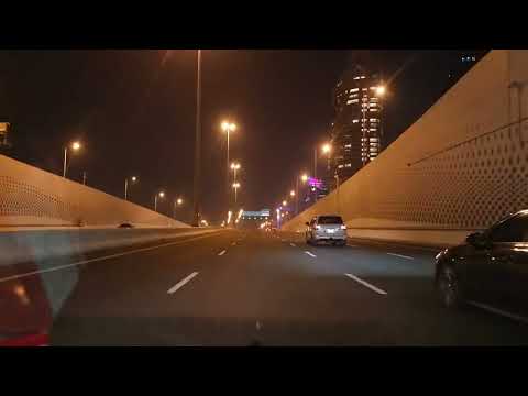 Lusail Road Beautiful Tunnel
