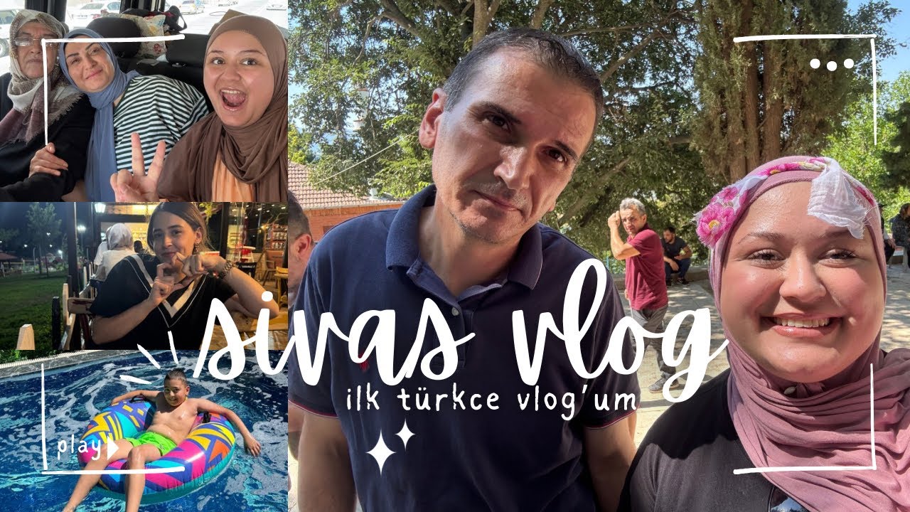 SİVAS VLOG | aileme süpriz yapıyorum & bol gezmeli ve keyifli | Mislina