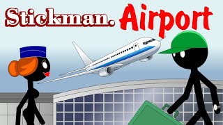 Stickman Airport :: A Stickman Killer Mentalist Revenge #8 screenshot 1