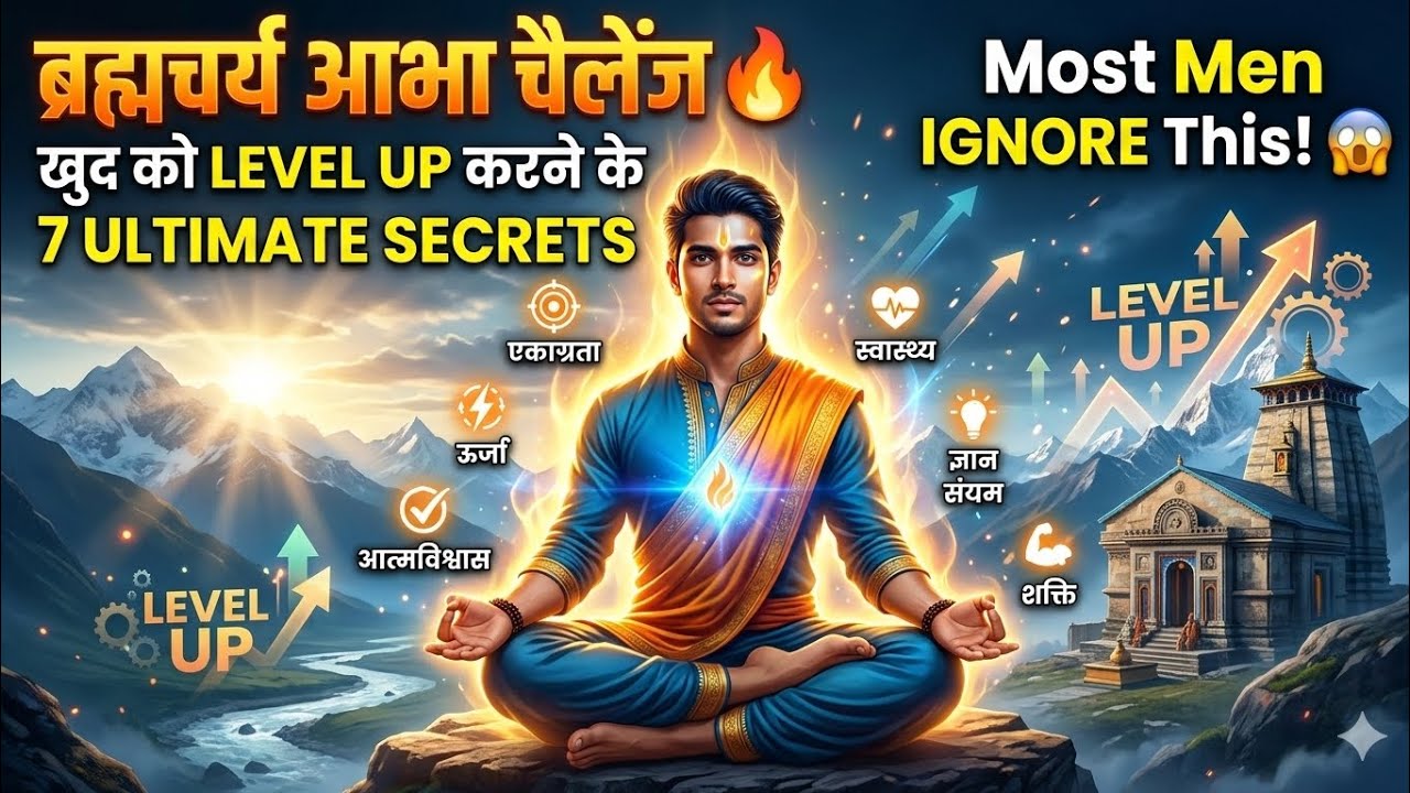 7 Brahmacharya Secrets That Instantly Boost Your Aura ⚡ (Most Men Ignore This)