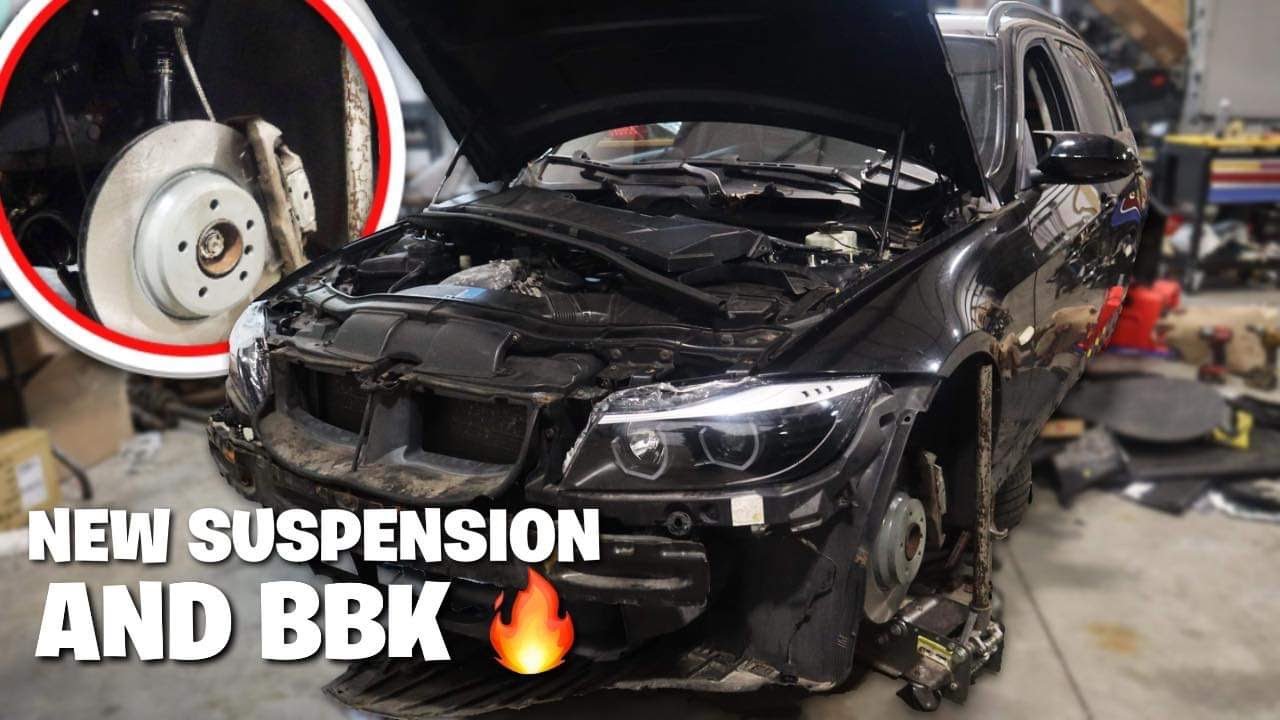 My E91 Gets a "OEM" BBK Upgrade + New Complete Front Suspension
