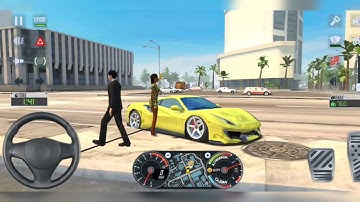 FERRARI UBER TAXI SPORT CAR CITY DRIVER 🚷🚖 Taxi Sim 2020  - Car Games 3D Android iOS