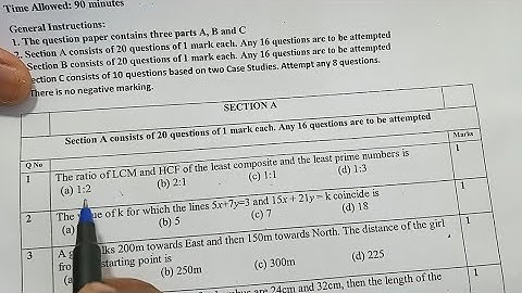 Class 10th Maths Sample Paper solution 2021-2022
