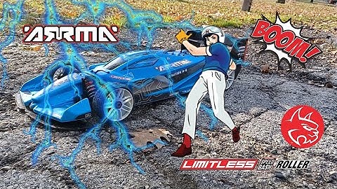 Arrma Limitless 1/7 Scale 8s Speed Run Over 100mph Need To Gear up