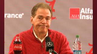 LSU vs. Alabama: Here's what Nick Saban had to say about the Tigers, Tua and more