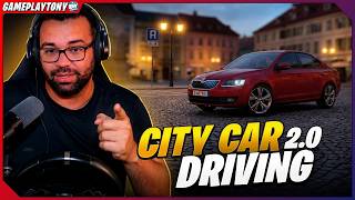 SAIU! CITY CAR DRIVING 2.0 - PRIMEIRA GAMEPLAY OFICIAL