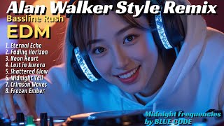 Neon Heart| Blue Code – Midnight Frequencies | Alan Walker Style EDM Remix