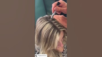 Amazing Instant #highlights Transformation Using Color Wow #rootcoverup in Platinum!
