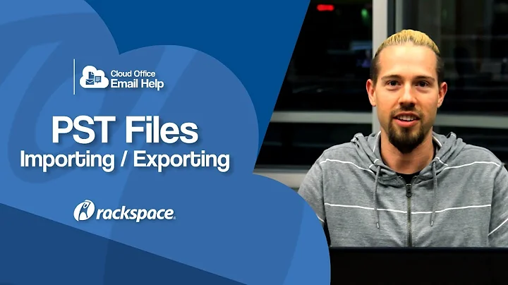 Email Help - PST Files: Exporting / Importing