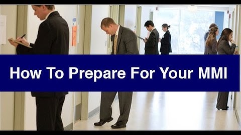 How To Prepare For Your Multiple Mini Interview (MMI)