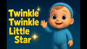 Twinkle Twinkle Little Star | Cute 3D Animation | Bluvie Stars & Bedtime Rhyme| HappyShine