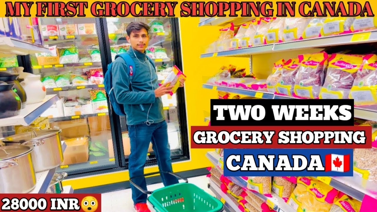 My First Grocery Shopping In Kelowna,Canada Walmart Fruiticana