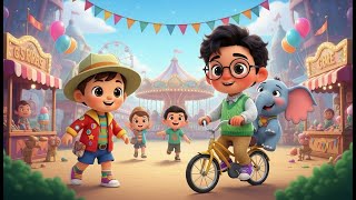 ABC Carnival for Kids | K, L, M, N, O at the Carnival! 🎡 Alphabet Learning screenshot 3