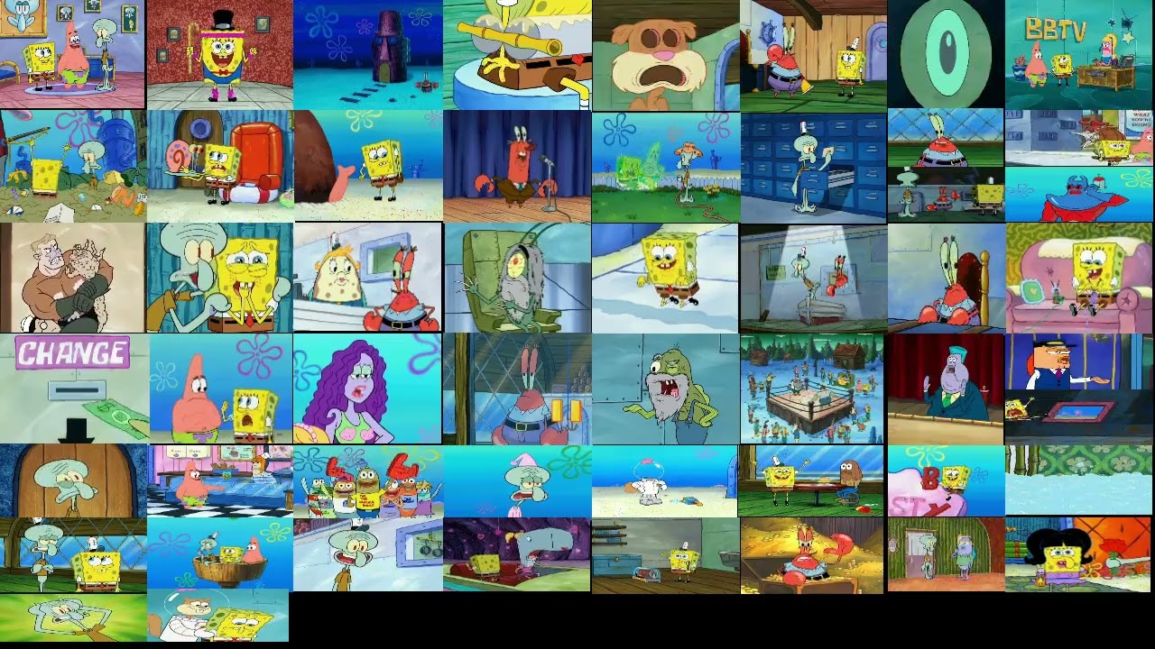 Spongebob Season 7 All 50 Episodes At Once Youtube