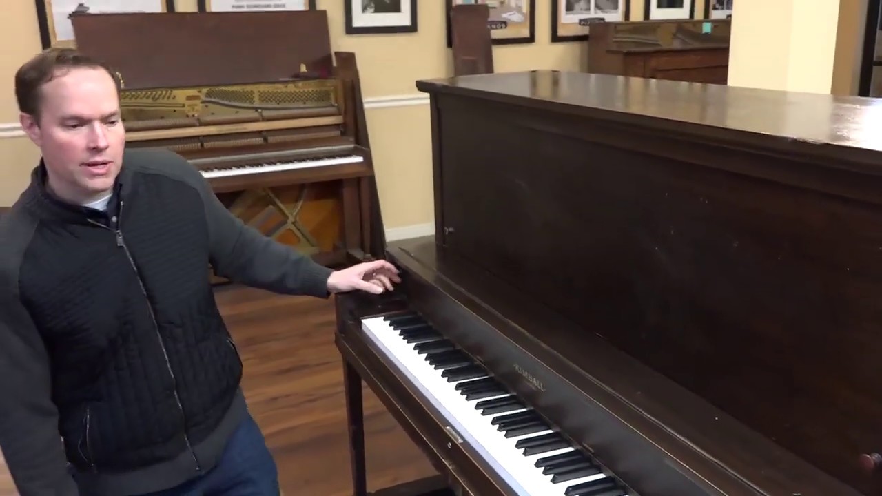 After Restoration!   1925 Kimball Upright 