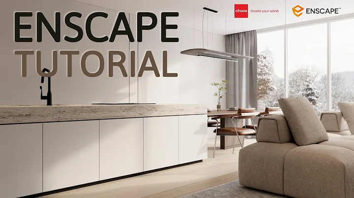 Enscape Tutorial : Realistic Render | Contemporary Room Design