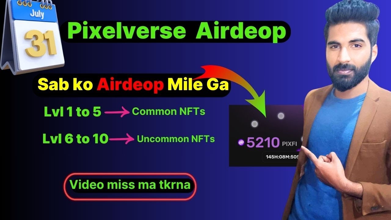 Pixelverse airdrop | Pixelverse withdrawal 31 july | Pixelverse today update #nft