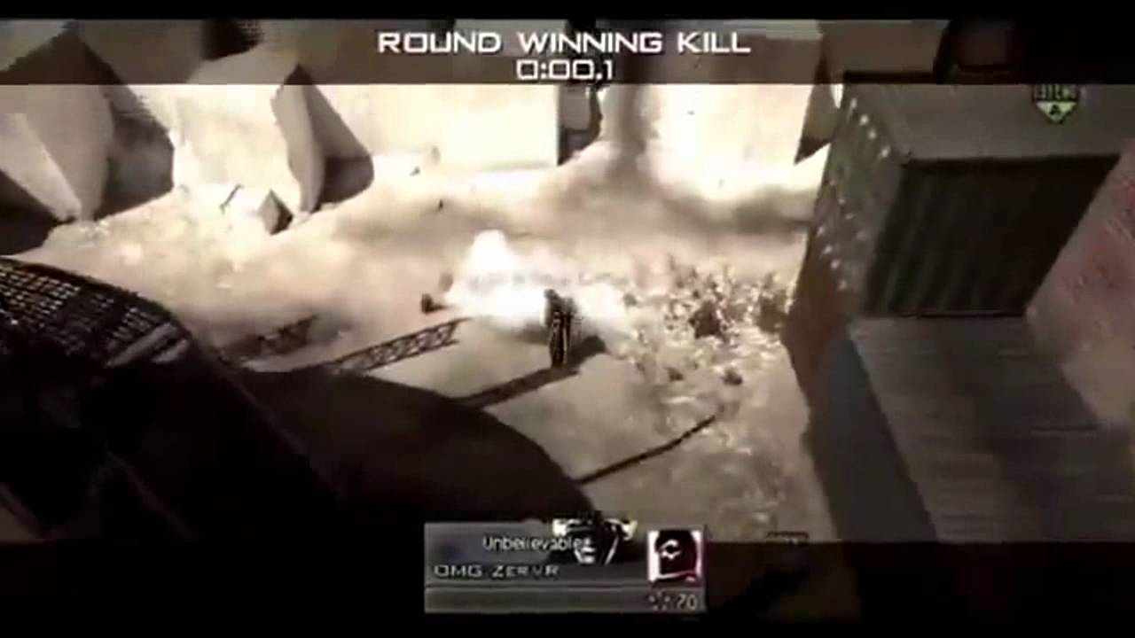 FaZe HugZ  vs Mw2 Trickshot montage