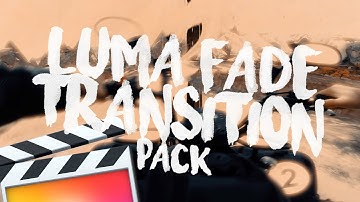 FREE LUMA FADE TRANSITION PLUGIN - FINAL CUT PRO
