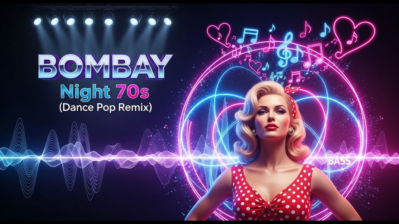 Bubbly in BOMBAY Night 70s (K-Pop Remix) | Retro Vibes 