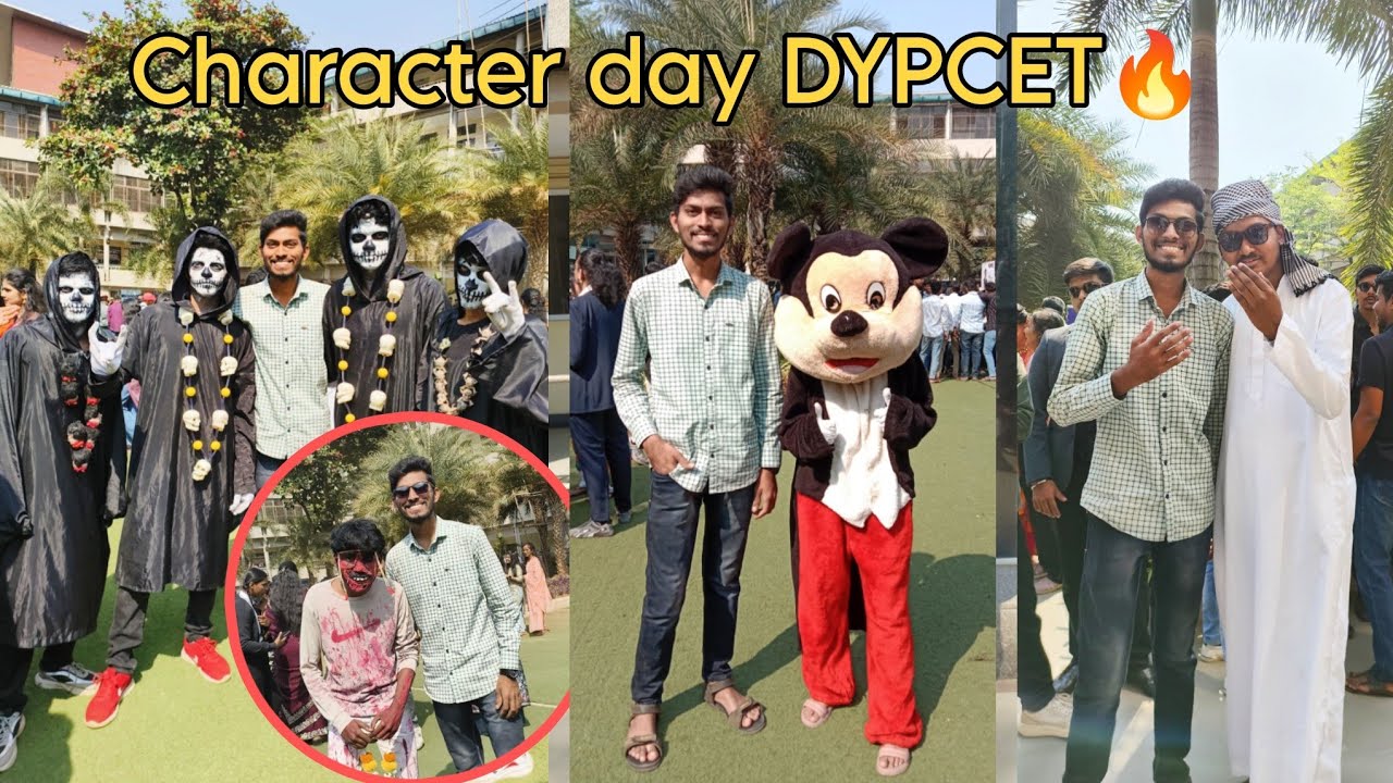 character day 😍🔥 DYPCET  
