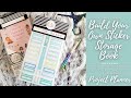 How To | Build Your Own Sticker Storage Book | The Happy Planner | MAMBI