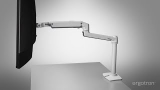 LX Desk Monitor Arm, Tall Pole from Ergotron: Top Features & Benefits