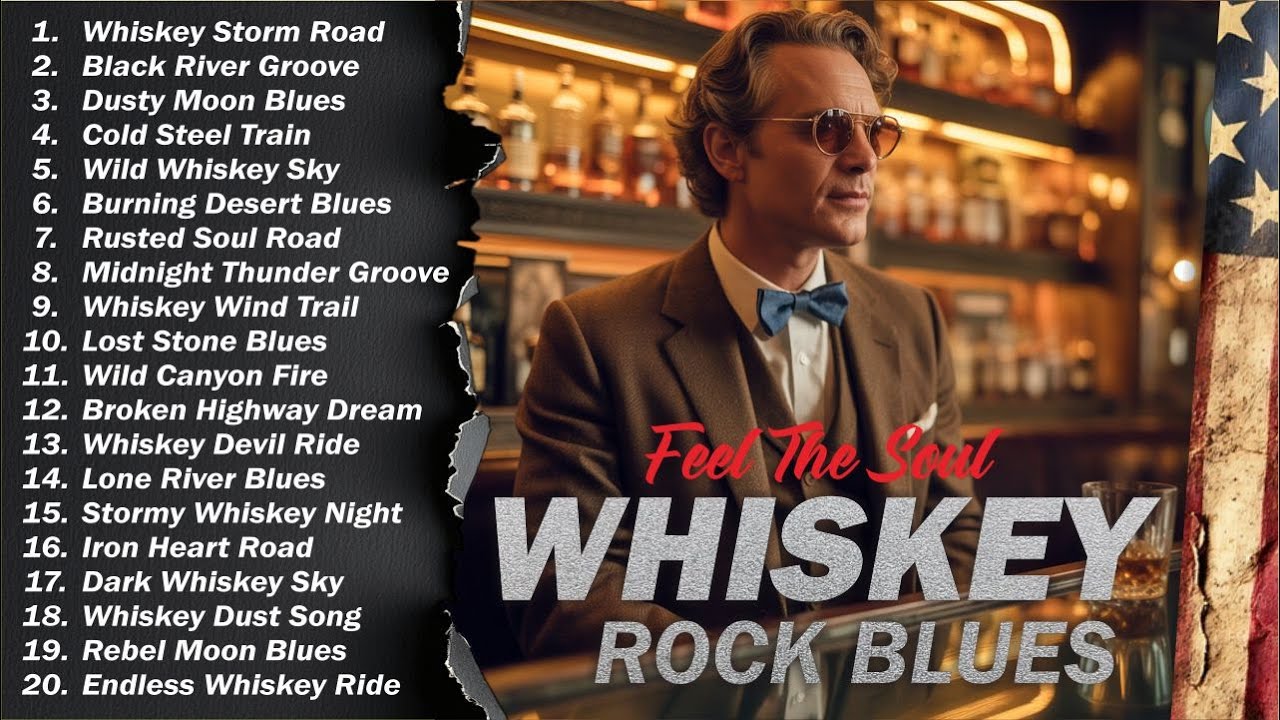Best Of Slow Blues 2025 | Whiskey Nights & Soulful Electric Guitar Ballads