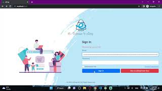 Program the user Sign In Process