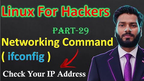 Networking Command in Linux using 𝐢𝐟𝐜𝐨𝐧𝐟𝐢𝐠 | Linux Commands Tutorial 2025 #hindi